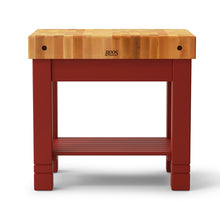 Load image into Gallery viewer, John Boos Homestead Block – 5&quot; Maple, Walnut or Cherry Butcher Block Island