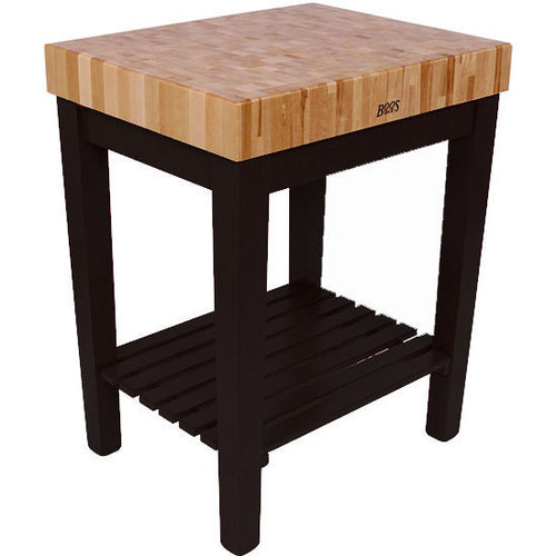 John Boos Chef’s Block with Shelf – 4