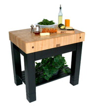 Load image into Gallery viewer, John Boos Homestead Block – 5&quot; Maple, Walnut or Cherry Butcher Block Island