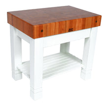 Load image into Gallery viewer, John Boos Homestead Block – 5&quot; Maple, Walnut or Cherry Butcher Block Island