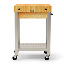 Load image into Gallery viewer, John Boos Cucina Technica – 4&quot; End-Grain Maple Prep Cart