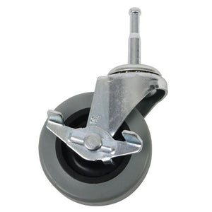 CAS03 2.5" Commercial-Grade Locking Casters (Set of 4)