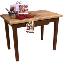 Load image into Gallery viewer, John Boos Classic Country Work Table – Maple (Edge-Grain, 1.5&quot;) - Kitchen Furniture Company