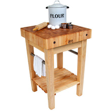 Load image into Gallery viewer, John Boos Pro Prep Block – 4&quot; End-Grain Maple Butcher Block Table - Kitchen Furniture Company