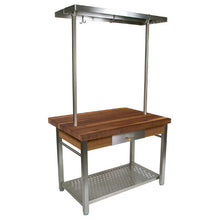 Load image into Gallery viewer, John Boos Cucina Grandé – Walnut Kitchen Island with Drop Leaf &amp; Storage - Kitchen Furniture Company