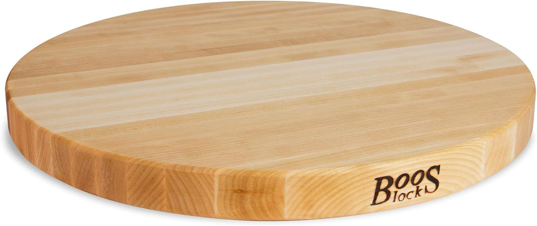 John Boos R-Board Round Series Cutting Boards – 1-1/2