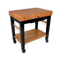 Load image into Gallery viewer, John Boos Pro Prep Bloc – 4&quot; Cherry End-Grain Butcher Block Island