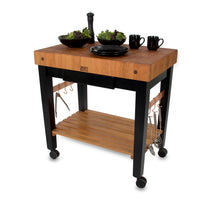 Load image into Gallery viewer, John Boos Pro Prep Bloc – 4&quot; Cherry End-Grain Butcher Block Island