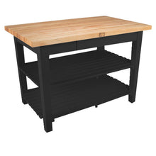 Load image into Gallery viewer, John Boos Classic Country Work Table – Maple (Edge-Grain, 1.5&quot;)