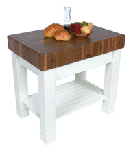 Load image into Gallery viewer, John Boos Homestead Block – 5&quot; Maple, Walnut or Cherry Butcher Block Island