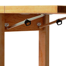 Load image into Gallery viewer, John Boos Deluxe Culi Cart – Maple Edge-Grain Butcher Block Kitchen Island on Casters with Drop Leaf