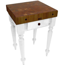 Load image into Gallery viewer, John Boos Walnut Cucina Rustica Table | American Black Walnut, 4-inch Thick Top 1