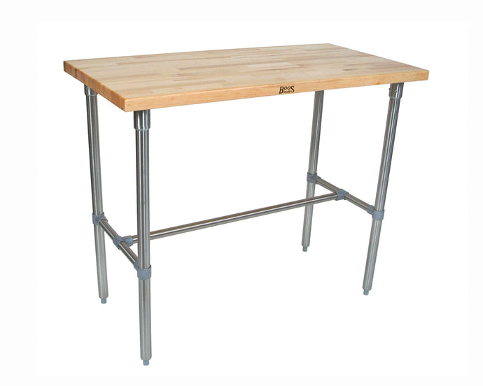 John Boos Cucina Classico – Maple Varnique Kitchen Island (36