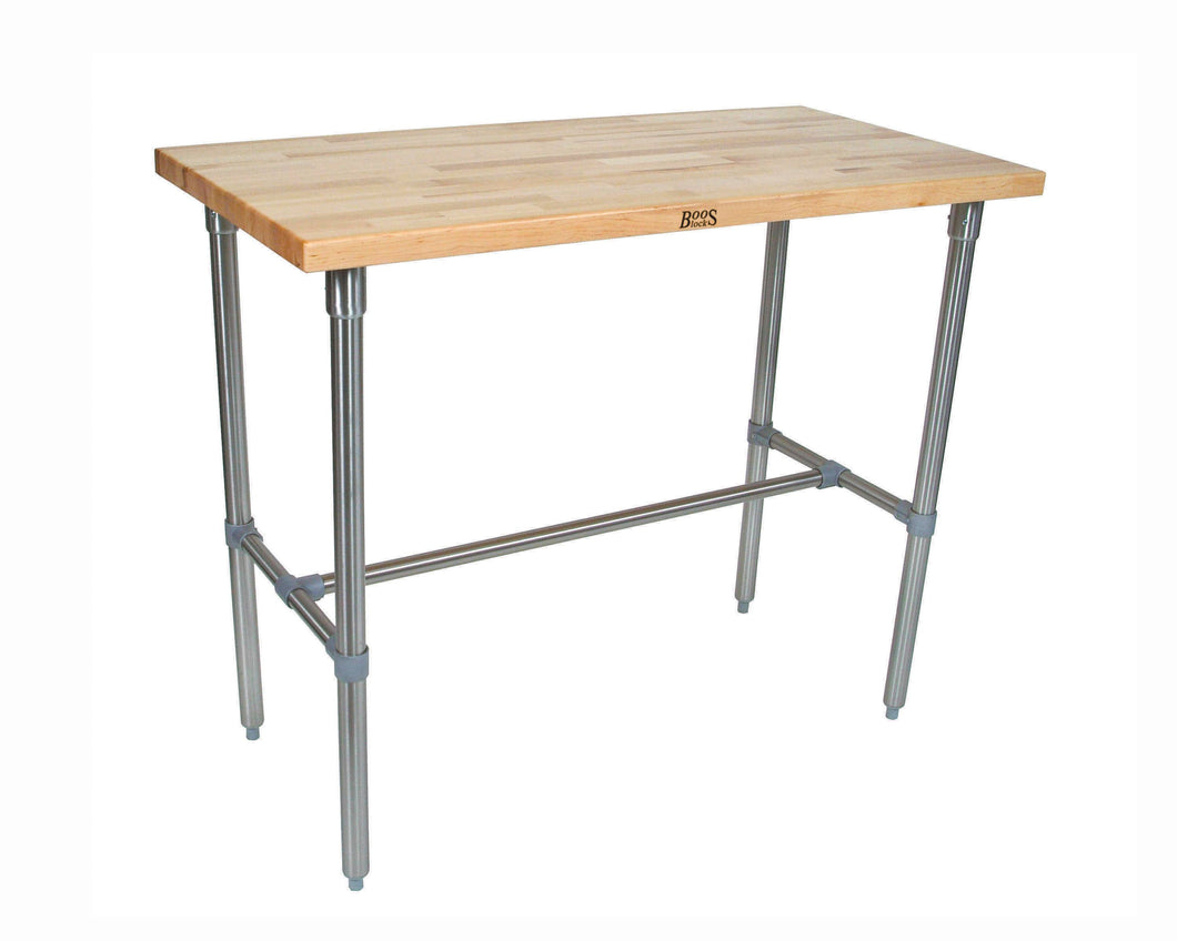 John Boos Cucina Classico – Maple Varnique Kitchen Island (36