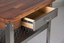 Load image into Gallery viewer, John Boos Cucina Elegante Walnut Kitchen Cart – Varnique Finish &amp; Optional Drawer
