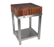 Load image into Gallery viewer, John Boos Cucina Laforza – 6&quot; End-Grain Kitchen Cart in Maple, Cherry, or Walnut