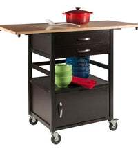Load image into Gallery viewer, Bellini Kitchen Cart Coffee Natural - Winsome - Kitchen Furniture Company