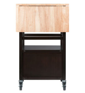 Bellini Kitchen Cart Coffee Natural - Winsome - Kitchen Furniture Company