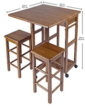 Load image into Gallery viewer, 3-Piece Kitchen Island Set Winsome Wood Suzanne - Kitchen Furniture Company