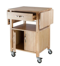 Load image into Gallery viewer, Mobile Kitchen Cart by Winsome Wood w/Drop-Leaf Extensions - Kitchen Furniture Company