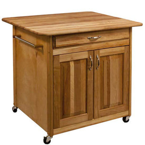 Catskill Craftsmen Big Kitchen Island Front and Rear Door Options - Kitchen Furniture Company