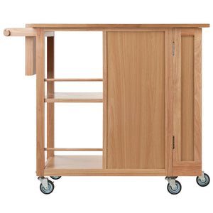 Douglas Kitchen Cart in Natural by Winsome Wood 89443 - Kitchen Furniture Company