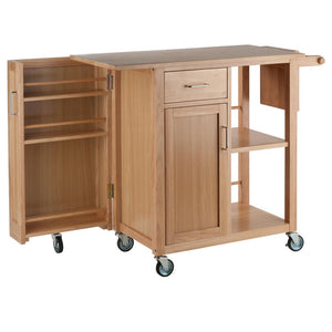Douglas Kitchen Cart in Natural by Winsome Wood 89443 - Kitchen Furniture Company