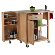 Load image into Gallery viewer, Douglas Kitchen Cart in Natural by Winsome Wood 89443 - Kitchen Furniture Company