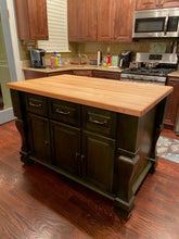 Load image into Gallery viewer, Jeffrey Alexander 54&quot; Kitchen Island Tuscan Kitchen Island Base Cabinet Only