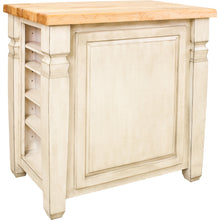 Load image into Gallery viewer, 34&quot; x 22&quot; x 34-1/4&quot; Kitchen Island Furniture w/ Not So White Finish - Kitchen Island Company