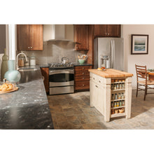 Load image into Gallery viewer, 34&quot; x 22&quot; x 34-1/4&quot; Kitchen Island Furniture w/ Not So White Finish - Kitchen Island Company