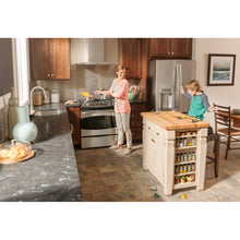 Load image into Gallery viewer, 34&quot; x 22&quot; x 34-1/4&quot; Kitchen Island Furniture w/ Not So White Finish - Kitchen Island Company