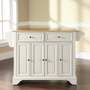 Crosley Kitchen Island Storage Adjustable Shelves Raised Panel Doors w/ Multiple Finishes - Kitchen Furniture Company