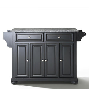 Crosley Kitchen Island Storage Adjustable Shelves Raised Panel Doors w/ Multiple Finishes - Kitchen Furniture Company