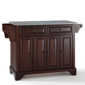 Crosley Kitchen Island Storage Adjustable Shelves Raised Panel Doors w/ Multiple Finishes - Kitchen Furniture Company