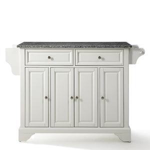 Crosley Kitchen Island Storage Adjustable Shelves Raised Panel Doors w/ Multiple Finishes - Kitchen Furniture Company