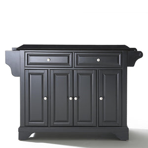 Crosley Kitchen Island Storage Adjustable Shelves Raised Panel Doors w/ Multiple Finishes - Kitchen Furniture Company