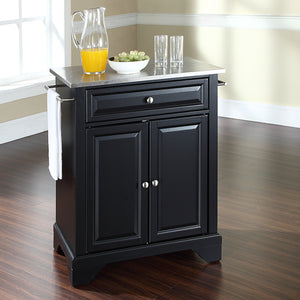 Cuisine Kitchen Island w/ Raised Panel Doors In Multiple Finishes - Kitchen Island Company