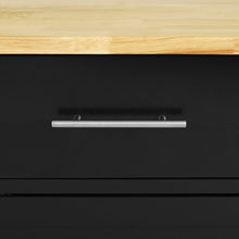 Load image into Gallery viewer, Savannah Wood Top Full-Size Kitchen Island/Cart - Kitchen Furniture Company