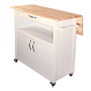 Catskill Craftsmen Drop Leaf Utility Cart 16755 - Kitchen Furniture Company