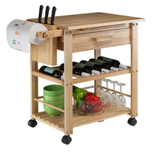 Load image into Gallery viewer, Mobile Kitchen Cart With Deep Drawer and Professional Caster&#39;s - Kitchen Furniture Company