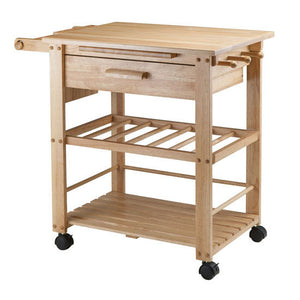 Mobile Kitchen Cart With Deep Drawer and Professional Caster's - Kitchen Furniture Company