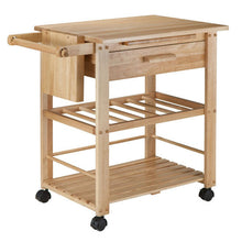 Load image into Gallery viewer, Mobile Kitchen Cart With Deep Drawer and Professional Caster&#39;s - Kitchen Furniture Company