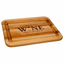 Load image into Gallery viewer, 19 In. W Reversible  Flat Grain Butcher Block Cutting Board Juice Groove - Kitchen Furniture Company
