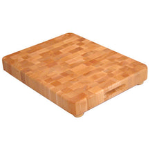 Load image into Gallery viewer, Professional End Grain Chopping Block w/ Wooden Feet Birch Wood - Kitchen Furniture Company