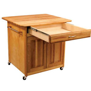 Catskill Craftsmen Big Kitchen Island Front and Rear Door Options - Kitchen Furniture Company