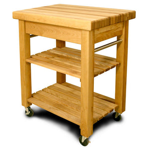 Work Center w/ 2 1/2" Thick Butcher block Top and Drawer 30" W 1470 - Kitchen Furniture Company