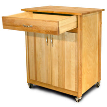 Load image into Gallery viewer, Mid-Size Two Door Kitchen Cart with Drop Leaf On Caster&#39;s 51533-51536 - Kitchen Furniture Company