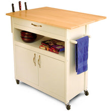 Load image into Gallery viewer, Catskill Craftsmen Drop Leaf Utility Cart 16755 - Kitchen Furniture Company