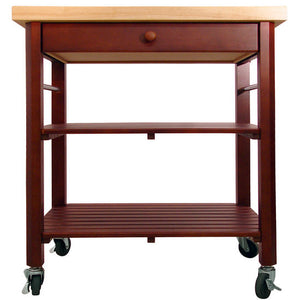 Catskill Craftsmen Roll-About Kitchen Cart 80027 - Kitchen Furniture Company